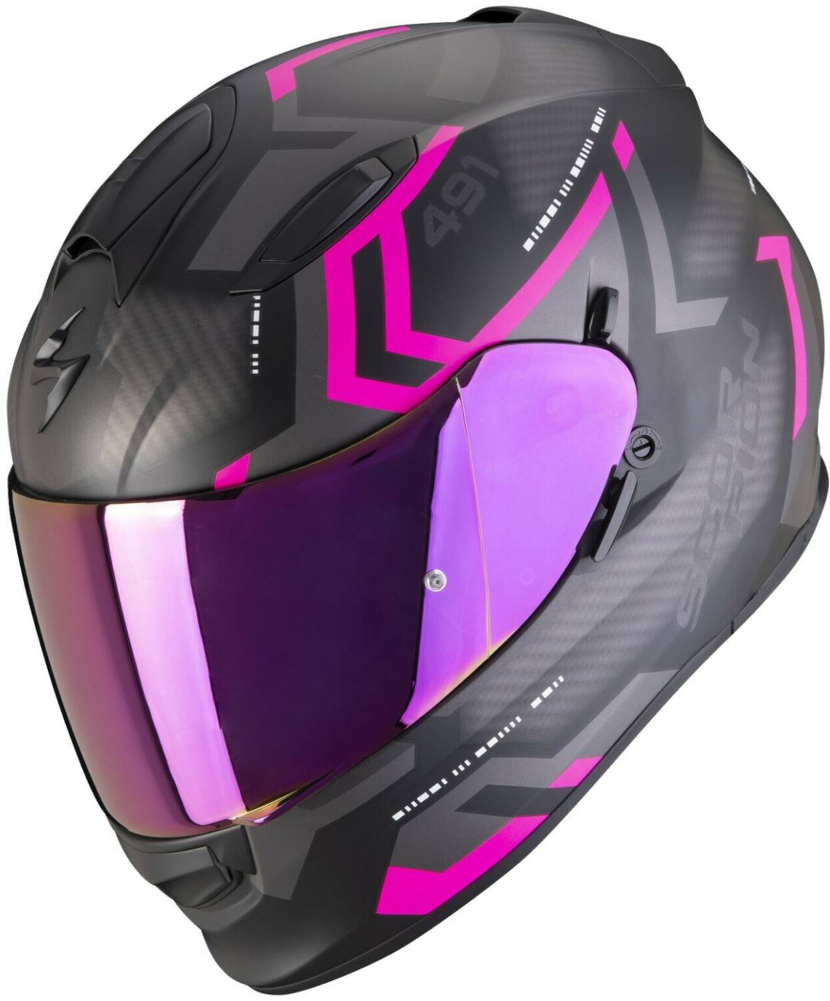 Scorpion Exo-491Spin schwarz/pink Scorpion Exo-491