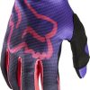 Fox 180 Toxsyk Damen Motocross Handschuhe schwarz/pink Motorradhandschuhe