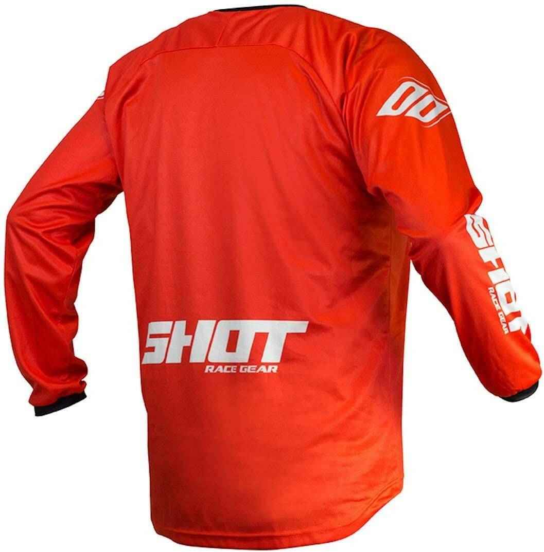 Motocross-Jerseys Shot Devo Ventury Cross Jerseyraw red