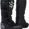 Fox Comp 2023 Jugend schwarz Motorradstiefel